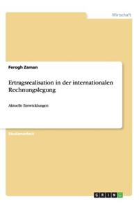 Ertragsrealisation in der internationalen Rechnungslegung