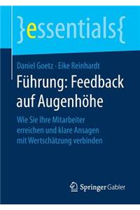 Führung: Feedback auf Augenhöhe