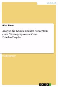 Analyse der Gründe und der Konzeption eines 