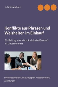 Konflikte aus Phrasen und Weisheiten im Einkauf