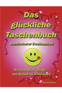 glückliche Taschenbuch wunderbarer Zweisamkeit