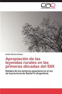 Apropiación de las leyendas rurales en las primeras décadas del SXX