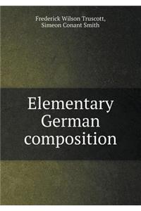 Elementary German Composition