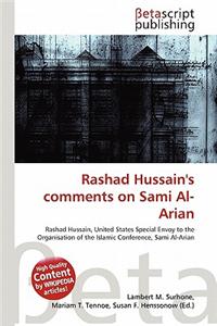 Rashad Hussain's Comments on Sami Al-Arian