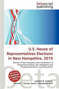 U.S. House of Representatives Elections in New Hampshire, 2010