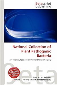 National Collection of Plant Pathogenic Bacteria