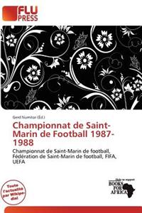 Championnat de Saint-Marin de Football 1987-1988
