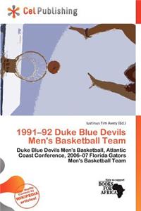 1991-92 Duke Blue Devils Men's Basketball Team