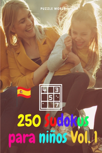 250 Sudokus para niños Vol. 1