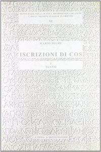 Iscrizioni Di Cos Vol 1 + Vol 2