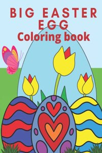 Big Easter Egg Coloring Book