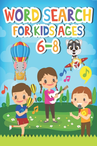 Word Search For Kids Ages 6-8