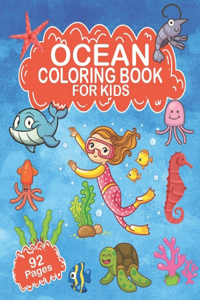 Ocean Coloring Book For Kids