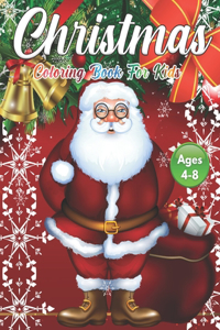 Christmas Coloring Book for Kids Ages 4-8
