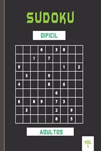 Sudoku dificil adultos vol 1