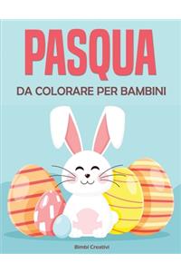 Pasqua da colorare per bambini