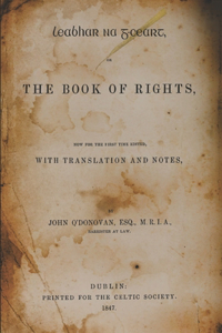 Lebor na Cert, or the Book of Rights
