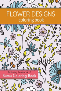 Flower Designs Coloring Book