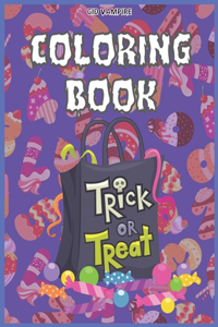 Coloring Book Trick Or Treat