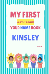 My First Learn-To-Write Your Name Book