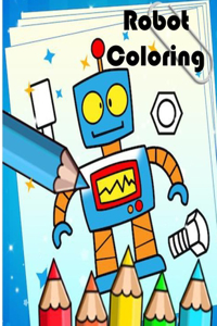 robot coloring