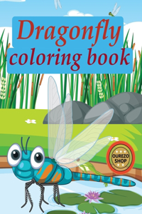 Dragonfly coloring book