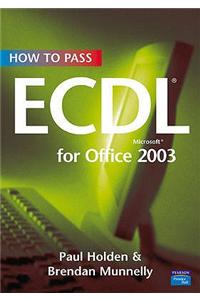 How to Pass ECDL4 for Office 2003