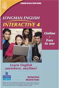 Longman English Interactive 4, Online Version, American English (Access Code Card)