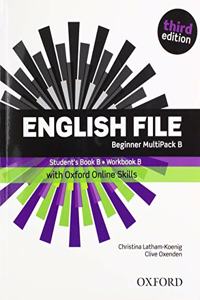 English File: Beginner: Student's Book/Workbook MultiPack B with Oxford Online Skills