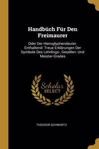 Handbüch Für Den Freimaurer