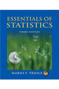 Essentials of Statistics Value Package (Includes Statdisk Manual for the Triola Statistics Series)