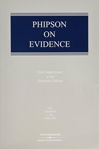 Phipson on Evidence (1st Supplement)