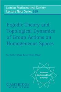 Ergodic Theory and Topological Dynamics of Group Actions on Homogeneous Spaces