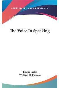 Voice In Speaking