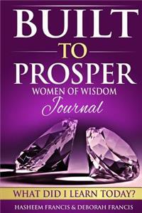 Built To Prosper Women Of Wealth Journal