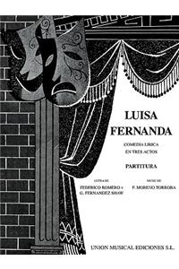 Luisa Fernanda: Vocal Score