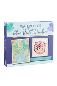 Watercolor Glue-Resist Wonders