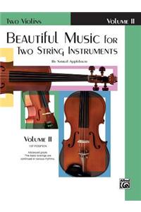 BEAUTIFUL MUSIC FOR 2 STR INST BK2 VLN