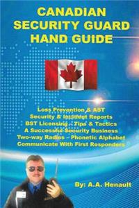Canadian Security Guard Hand Guide