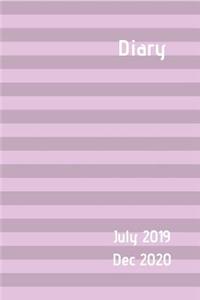 Diary July 2019 Dec 2020