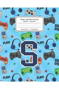 Primary Composition Notebook Grades K-2 Story Journal S