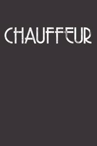 Chauffeur Notebook Journal