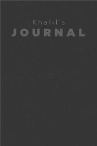 Khalil's Journal