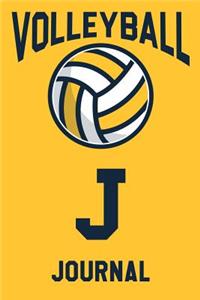 Volleyball Journal J