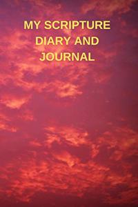 My Scripture Diary and Journal: 89 Daily Scripture Pages and Room to Journal