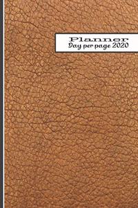 Day per page planner 2020