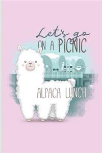 Let's Go On a Picnic Alpaca Lunch