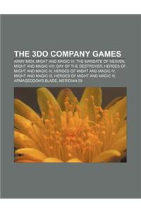 The 3do Company Games