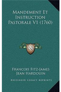 Mandement Et Instruction Pastorale V1 (1760)