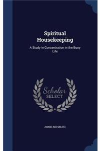 Spiritual Housekeeping